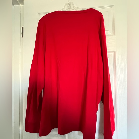 Polo by Ralph Lauren Red Men’s XXL Long Sleeve T-Shirt - Picture 4 of 9